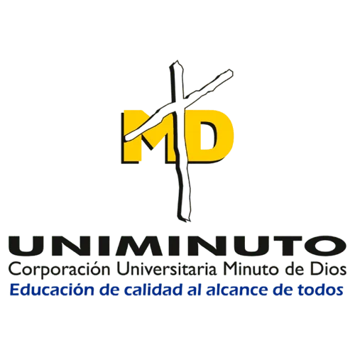 UNIMINUTO - Aliado del Simposio ALAMOC 50 años Logo de UNIMINUTO, aliado del Simposio ALAMOC 50 años.